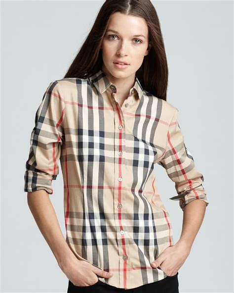 burberry shirt made in tunisia|Burberry Shirts for Women .